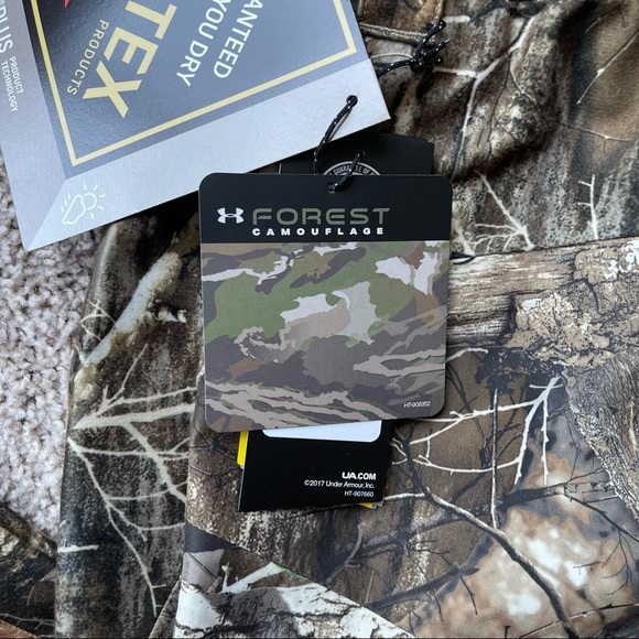 UNDER ARMOUR MENS GORE TEX ESSENTIAL HYBRID HUNTING PANTS SIZE LARGE REALTREE ED - Picture 5 of 6